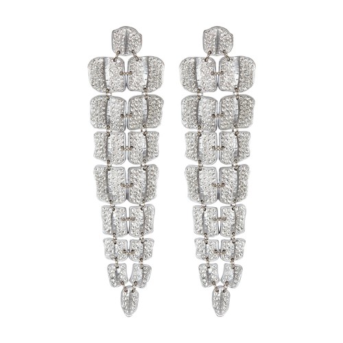 Crocodile Crystal Earrings