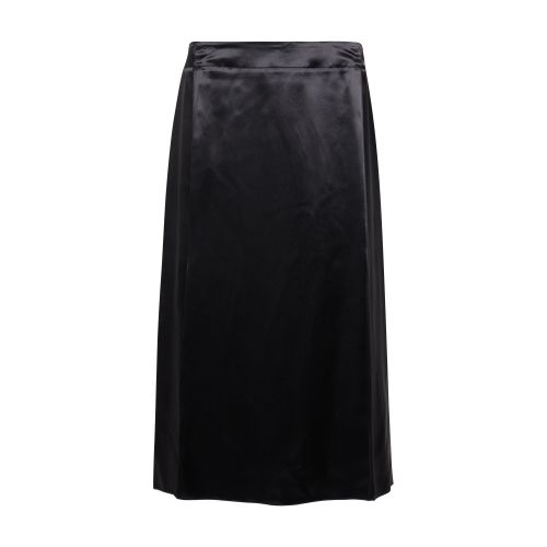 Soft satin skirt