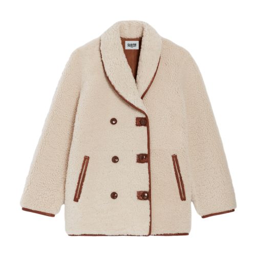 Reversible wool coat