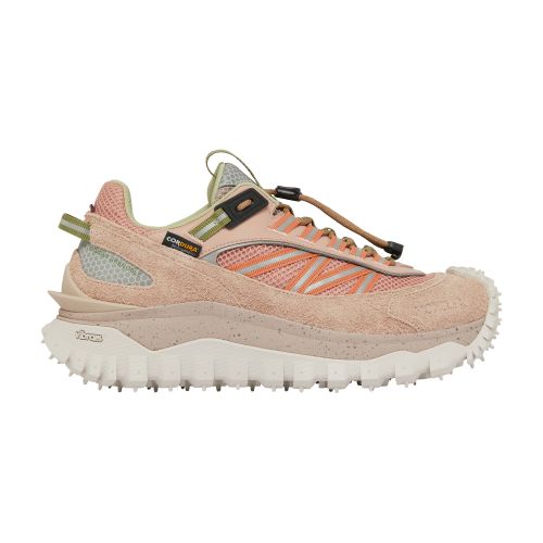 Shop Moncler Low Top Sneakers In Soft_pink