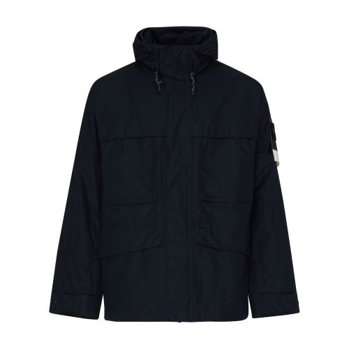 Stone Island Jacket With Logo Patch In V0020